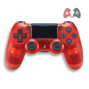 PS4 Controller Red Crystal Lahore